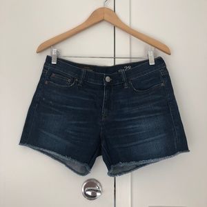 Jcrew Indigo Denim Jean Shorts Size 28; Fun Cute